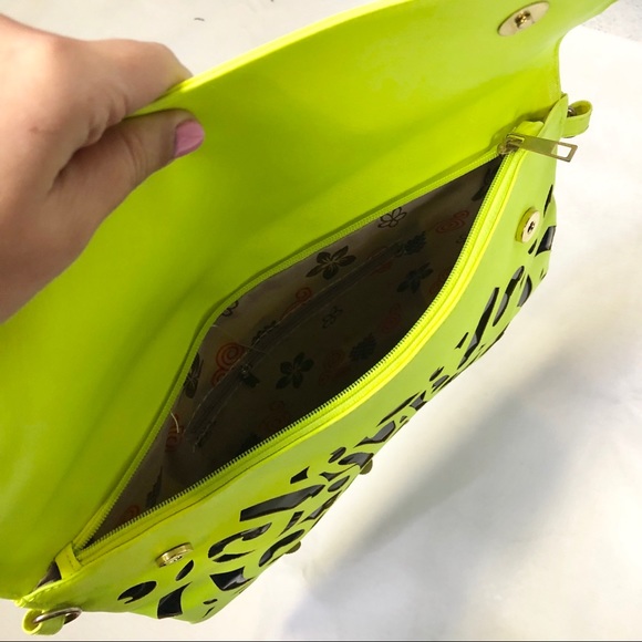 Neon yellow envelope bag - Picture 3 of 4